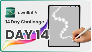 Day 14: Free Pearl Brushes Pack | Learn to Design Jewelry in Procreate with JewelKitPro