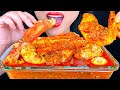 ASMR GIANT DESHELLED KING CRAB & SHRIMP SEAFOOD BOIL MUKBANG | Eating Show | ASMR Phan