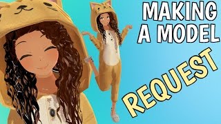 [MMD[ Making a model - Requested self-model #2