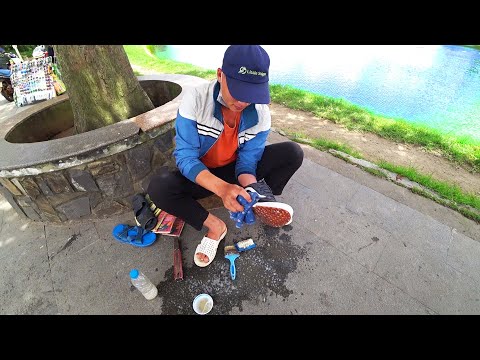Street Shoe Shine Vietnam 🇻🇳