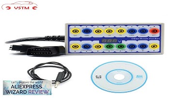 Super Auto Car OBD 2 Break Out Box OBD2 Breakout Box OBD Review