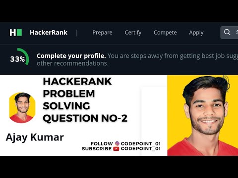 HACKERRANK QUESTION NO 2 , Problem practice question in java language ...