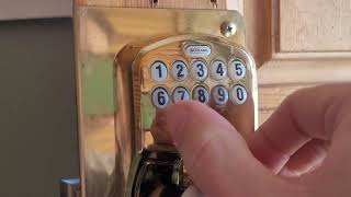 Schlage FE595 keypad no longer unlocking door