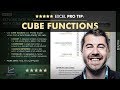 EXCEL PRO TIP: CUBE Functions