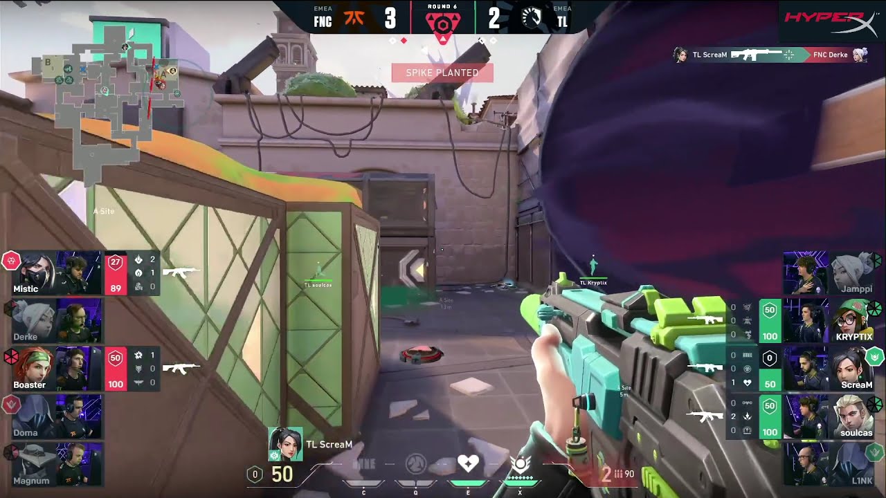 Scream 4K vs Fnatic Insane Headshots VCT Masters Reykjavík