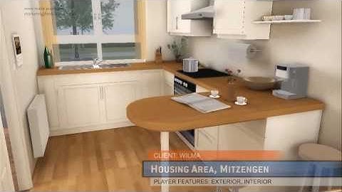Housing Area, Metzingen 3D Realtime Interactive Visualization