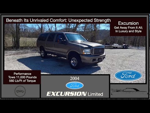 2004 Ford Excursion Limited 4X4 | Walk-Around Video | In-Depth Review | PowerStroke Turbo Diesel