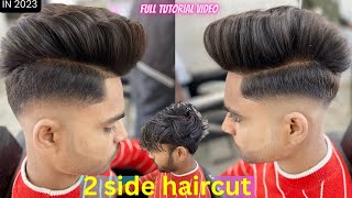 zero mid fade haircut wow hairstyle full tutorial video (2023)