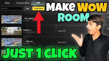 How To Create Room Wow mode in Bgmi