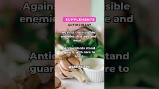 Antioxidant Supplements - Quote shorts