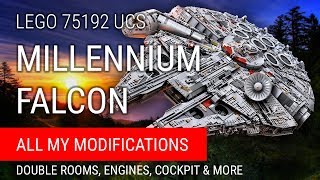 Lego 75192 UCS Millennium Falcon: my mods - Part 1