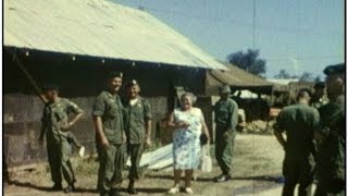 Vietnam War home movies Red Cross Nurse danang tien sha