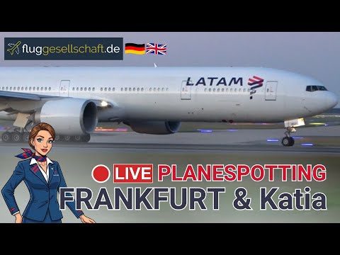 Flughafen Frankfurt 馃嚛馃嚜 LIVE | Samstag Planespotting 23.8.2025 #livestream