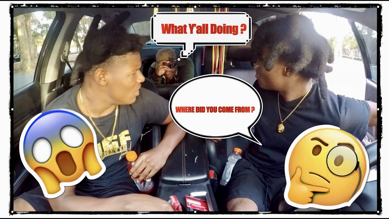 HIDING IN CAR PRANK ON MY OLDEST BOYZ *MUST WATCH*