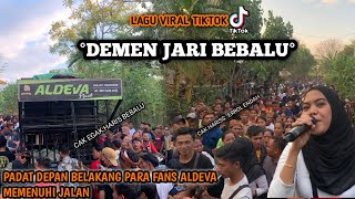 Warga Bayan Memadati Jalanan Di Lagu  Demen Jari Bebalu Aldeva Musik mbak Evie 