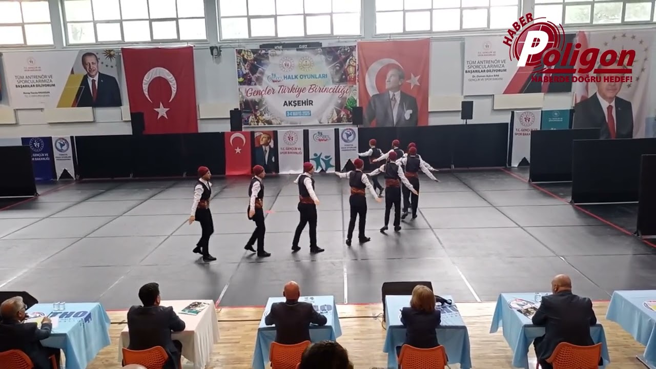 Akşehir’deki Yarışmada Düzenlemesiz Dalda Türkiye Birincisi Ağrı Cumhuriyet Anadolu Lisesi Oldu