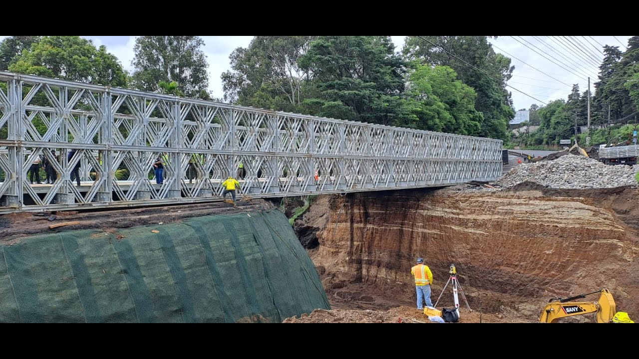 Estas son las restricciones para el uso del puente temporal en ruta al ...