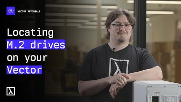 Locating M.2 Drives on your Vector Workstation