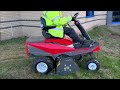 Battery Powered Carino with Mid Mounted Flail Mower