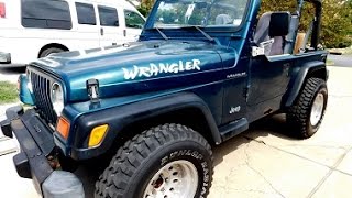 1998 Jeep Wrangler SE - iAutoAgent 1998 Jeep Wrangler Value