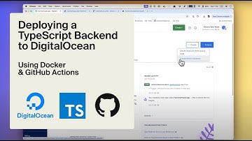 Deploying a TypeScript backend to DigitalOcean using Docker & GitHub Actions