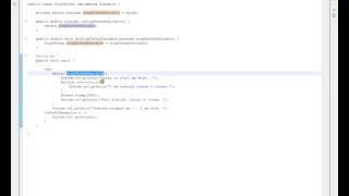 Stop a Thread in Java