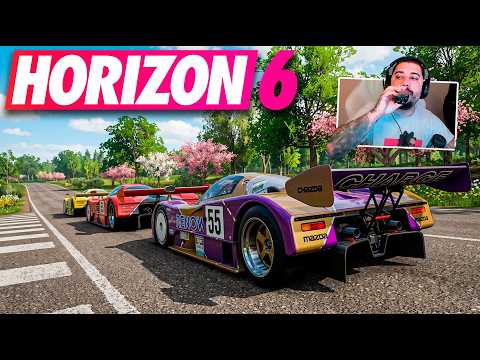 4 FULL CONVOY THE 24 HOURS LEGEND! MAZDA 787B IN FORZA HORIZON 6