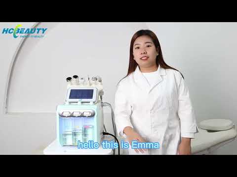 6 in 1 small bubble facial spa machine for Facial Cleaning Beauty