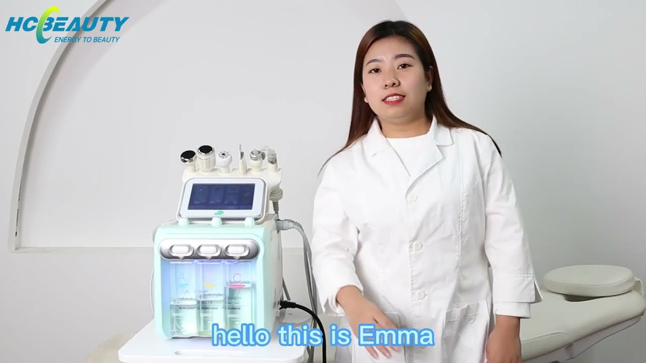 6 in 1 small bubble facial spa machine for Facial Cleaning Beauty 