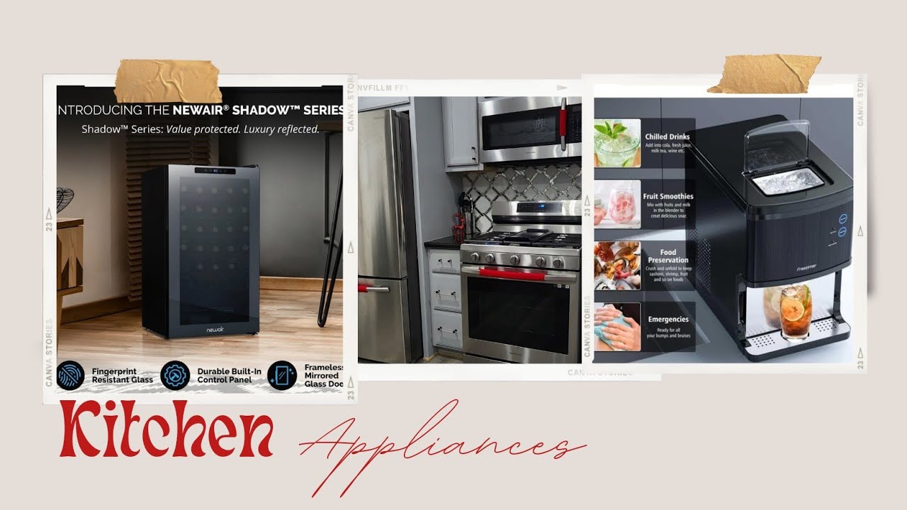 New Appliances Unboxing / Newair / Freezimer YouTube