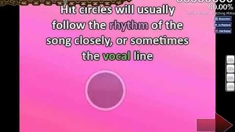 osu! Gameplay : Peter Lambert - osu! tutorial [Gameplay basics]