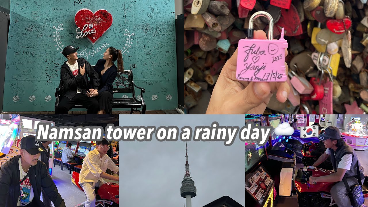 Had a worst day in Namsan tower 🥲🇳🇵🇰🇷