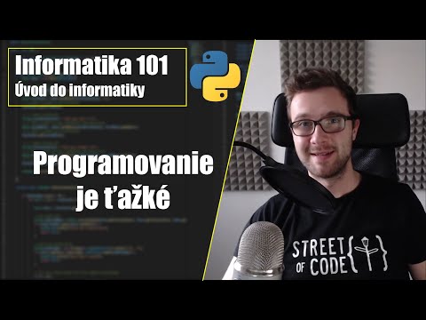 Informatika 101 | Programovanie je ťažké - 13/48