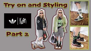 Korn x adidas Part 2 Try on & Styling.