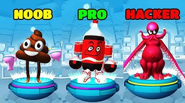 Merge Anything - Mutant Battle Gameplay - NOOB vs PRO vs HACKER (iOS/Android)