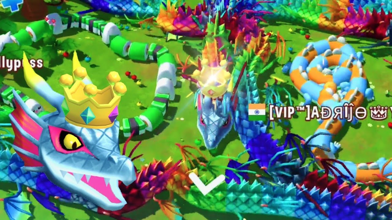 WATER DRAGON KING! I GET INSANE KILLS! Snake Rivals NEW Season 11