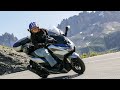 On a Honda Forza 125 scooter to the Alps - cinematic