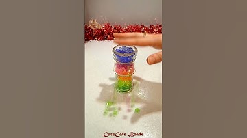 Satisfying Reverse Colorful Beads Relaxing ASMR 🌟❄️🌟 #reverse #asmr #satisfying