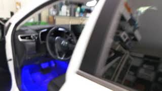 Toyota Corolla Araç Içi Yer Led Aydınlatma Ambians Uygulaması