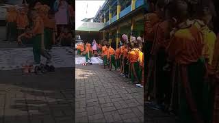 kegiatan anak tk melompat bergerak menirukan gambar #shorts