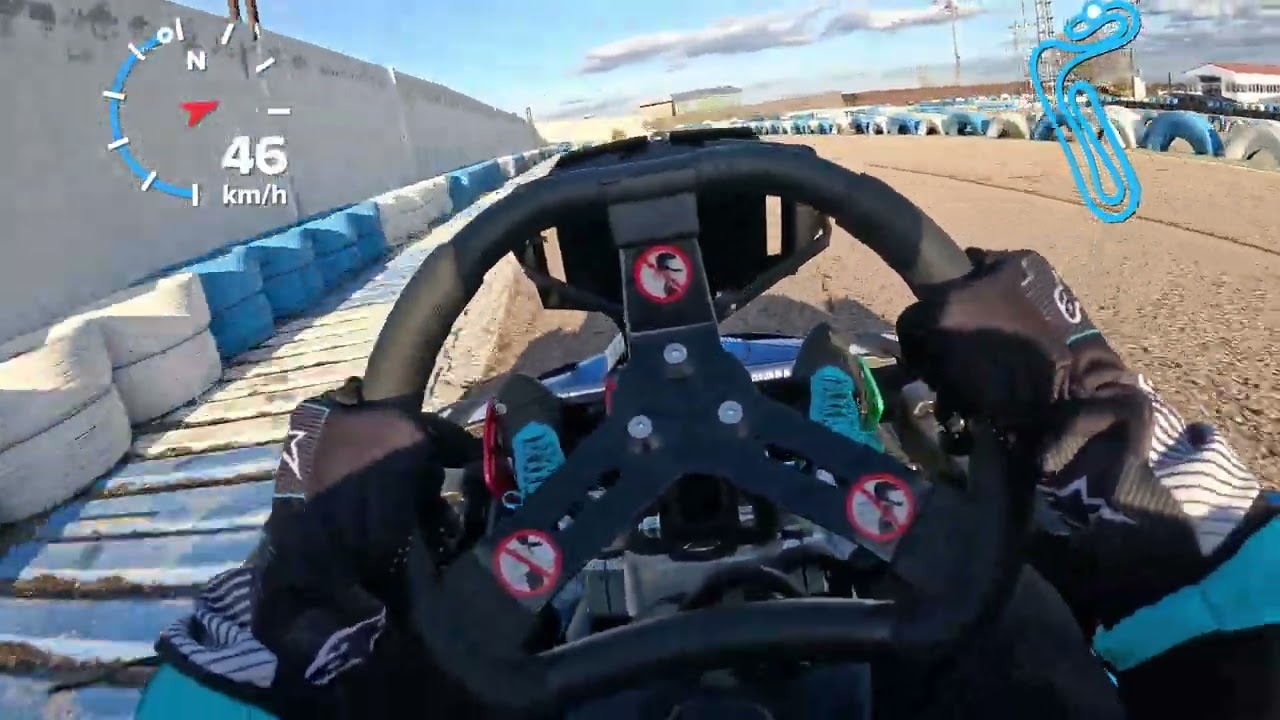 Vuelta rápida karting los santos (+75kg)- 1:04.265