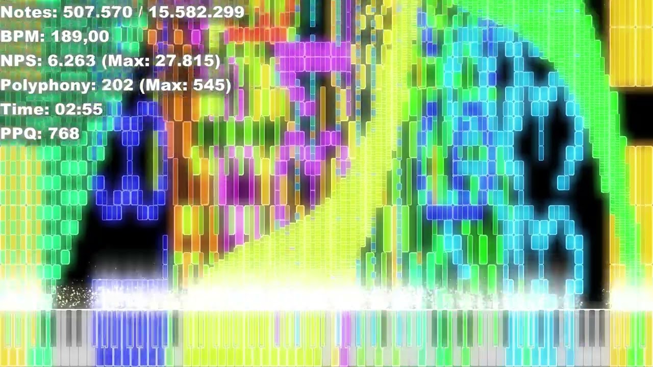[Black MIDI] Tau 2.4.8 Final - 15.58 Million Notes