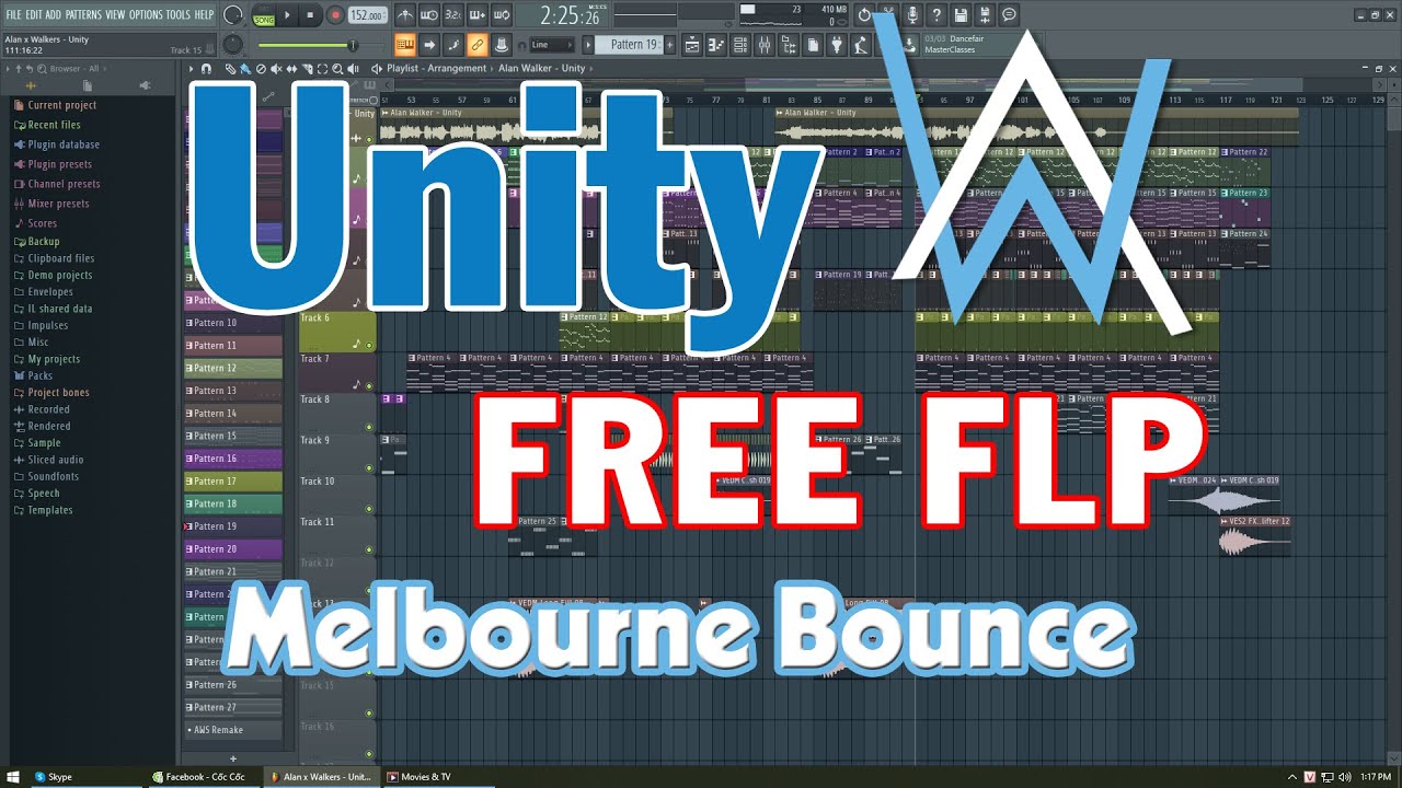 FREE FLP | Alan Walker - Unity 2020 (Melbourne Bounce Remix) - FL Studio 20 Project