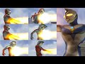 【FE3】ウルトラマンダイナのレボリウムウェーブで次元の狭間へ送り込まれるウルトラ6兄弟
