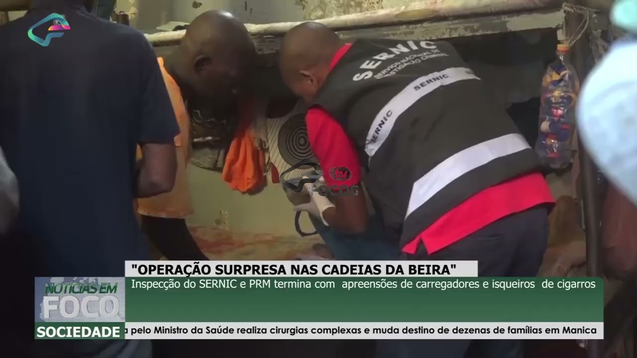 "OPERAÇÃO SURPRESA NAS CADEIAS DA BEIRA"