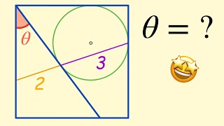 A pretty, tricky geometry problem (corrected)