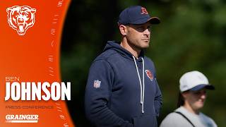 Ben Johnson discusses Mike Ditka's impact on Bears | Press Conference