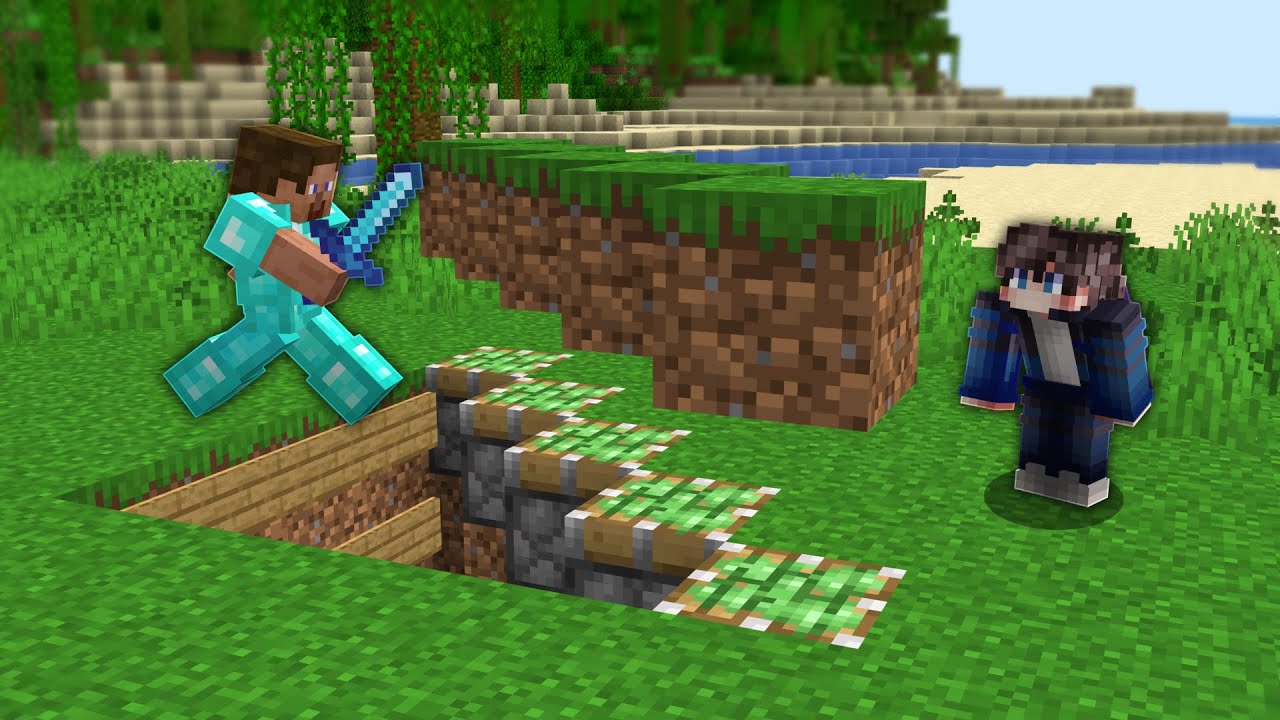 絶対に引っかかる最強トラップを100人バトロワで試してみた結果...【Minecraft】【マイクラ】【Hoplite】