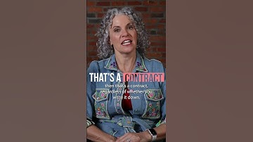 The 3 Key Elements of a Binding Contract #shorts