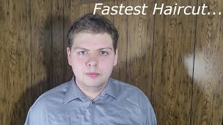 Fastest Haircut | ASMR